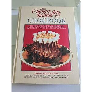 Culinary Arts Institute Cookbook 1990 8th Ed. c.1985 Hardcover Delair Publishing